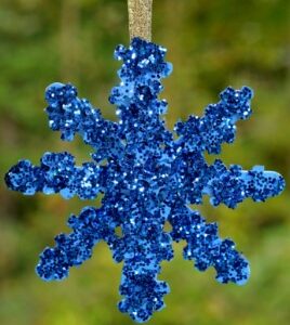 Puzzle Piece Snowflake Decoration