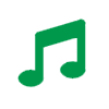 music icon green